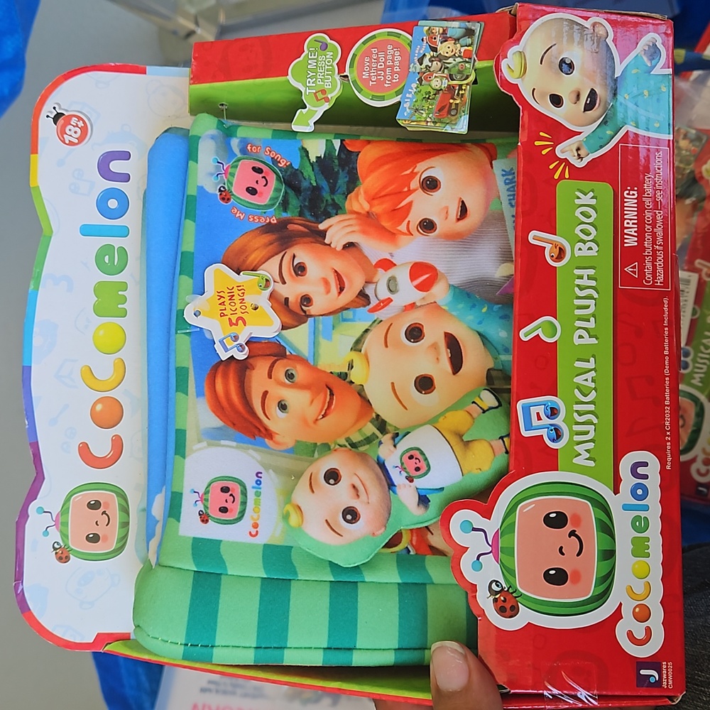 New Cocomelon musical plush book